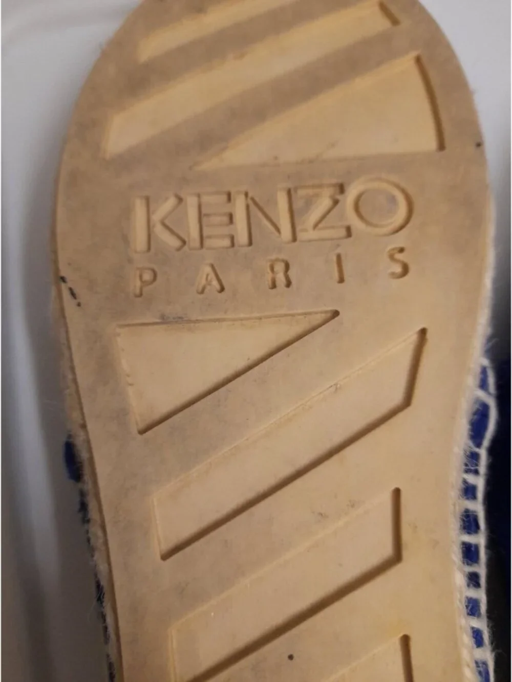 Kenzo Paris Navy Tiger Espadrilles